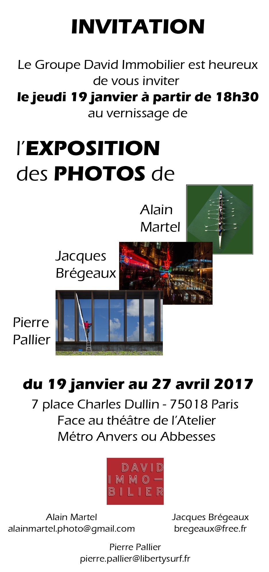 "Vernissage de l'exposition des photos le 19 Janvier 2017..."